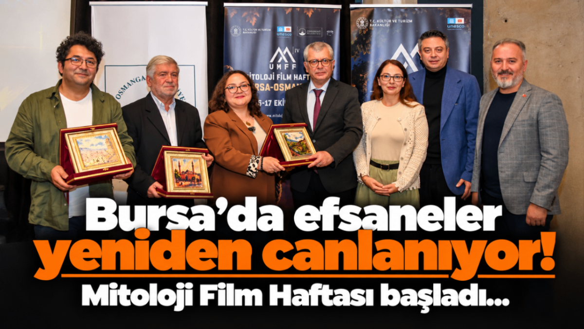 Bursa'da efsaneler yeniden canlanıyor! Mitoloji Film Haftası başladı...