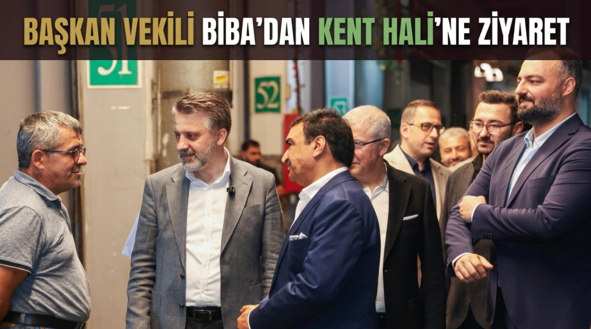 Başkan vekili Biba’dan kent hali’ne ziyaret