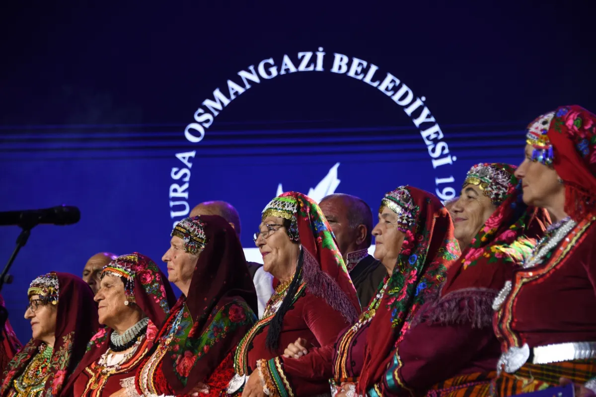 Osmangazi’de Balkan coşkusu: 500 dansçı aynı sahnede buluştu