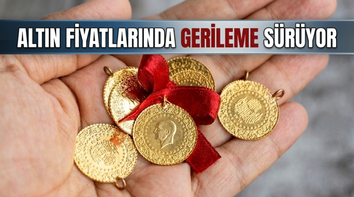 Altın Fiyatlarında Gerileme Sürüyor