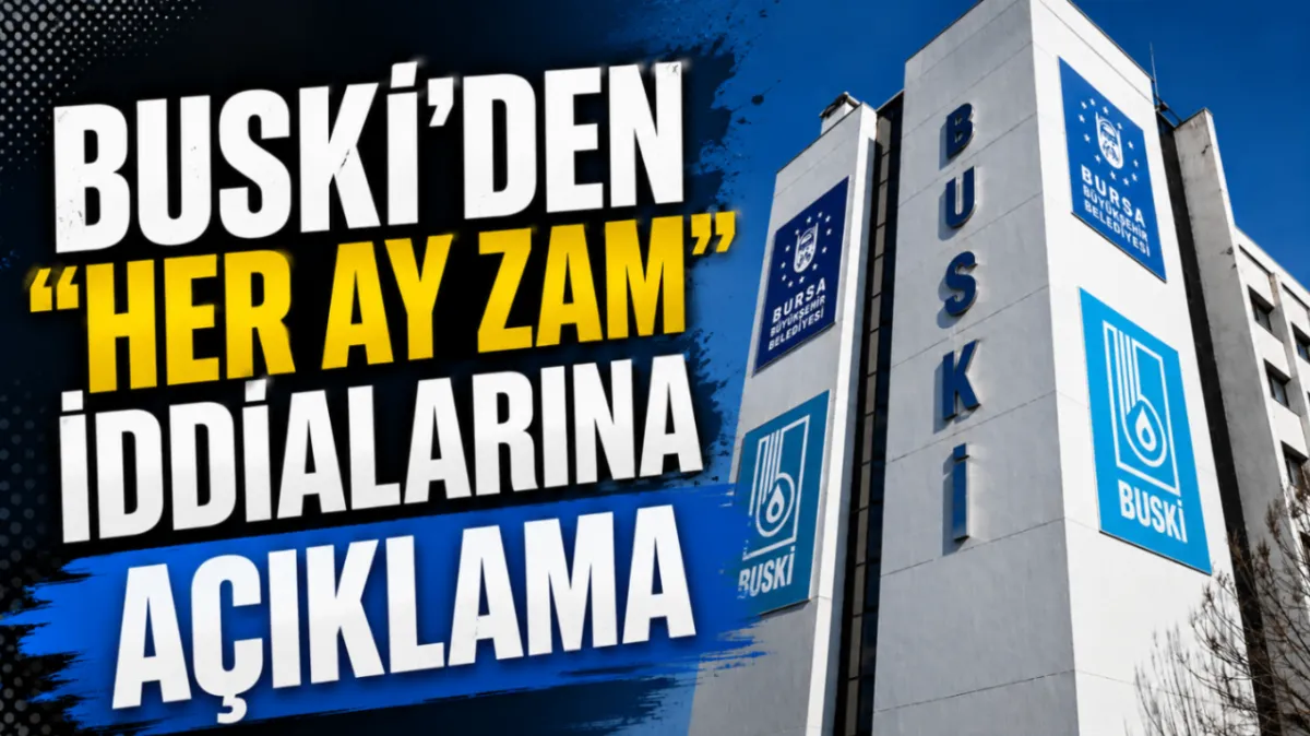 BUSKİ'den "her ay zam" iddialarına açıklama
