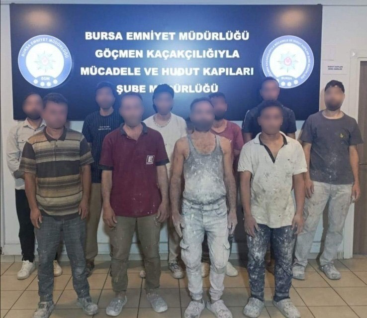 Bursa'da göçmen kaçakçılığı operasyonu