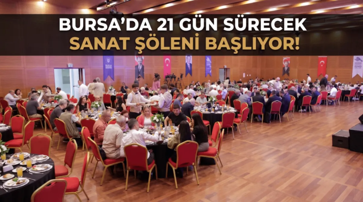 Bursa'da 21 gün sürecek sanat şöleni başlıyor!