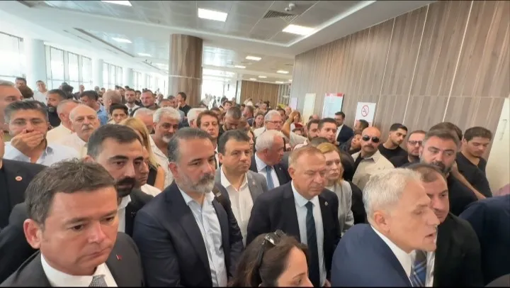 Bozbey davası öncesi adliyede gerginlik!