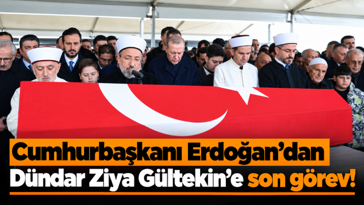 Cumhurbaşkanı Erdoğan'dan Dündar Ziya Gültekin'e son görev!