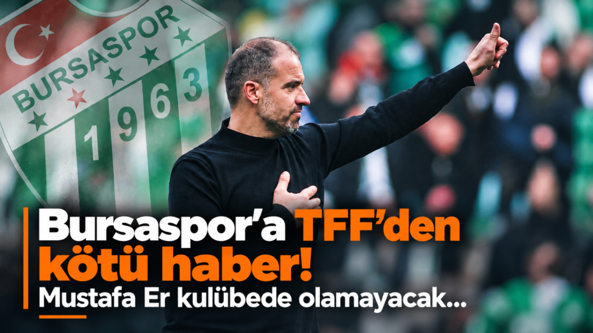 Bursaspor'da Muğlaspor maçı öncesi şok gelişme!