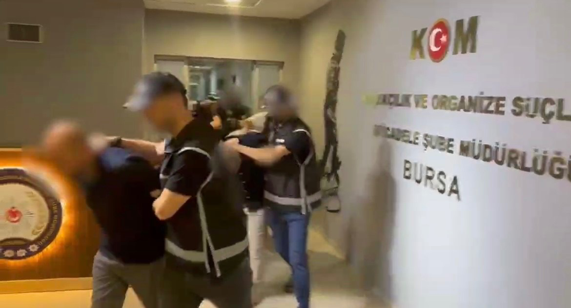 Bursa'da tefecilere şafak operasyonu! 7 gözaltı