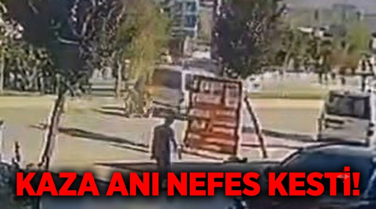 Kaza anı nefes kesti!