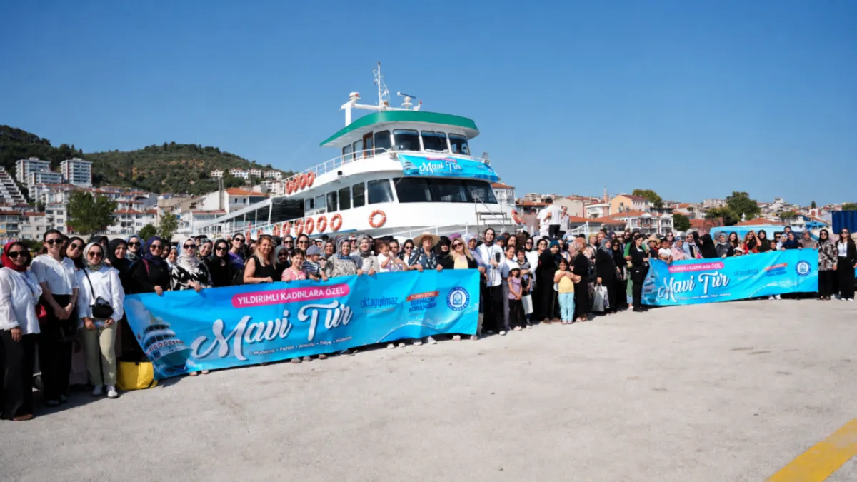 Yıldırımlı kadınlar, mavi turla buluşuyor