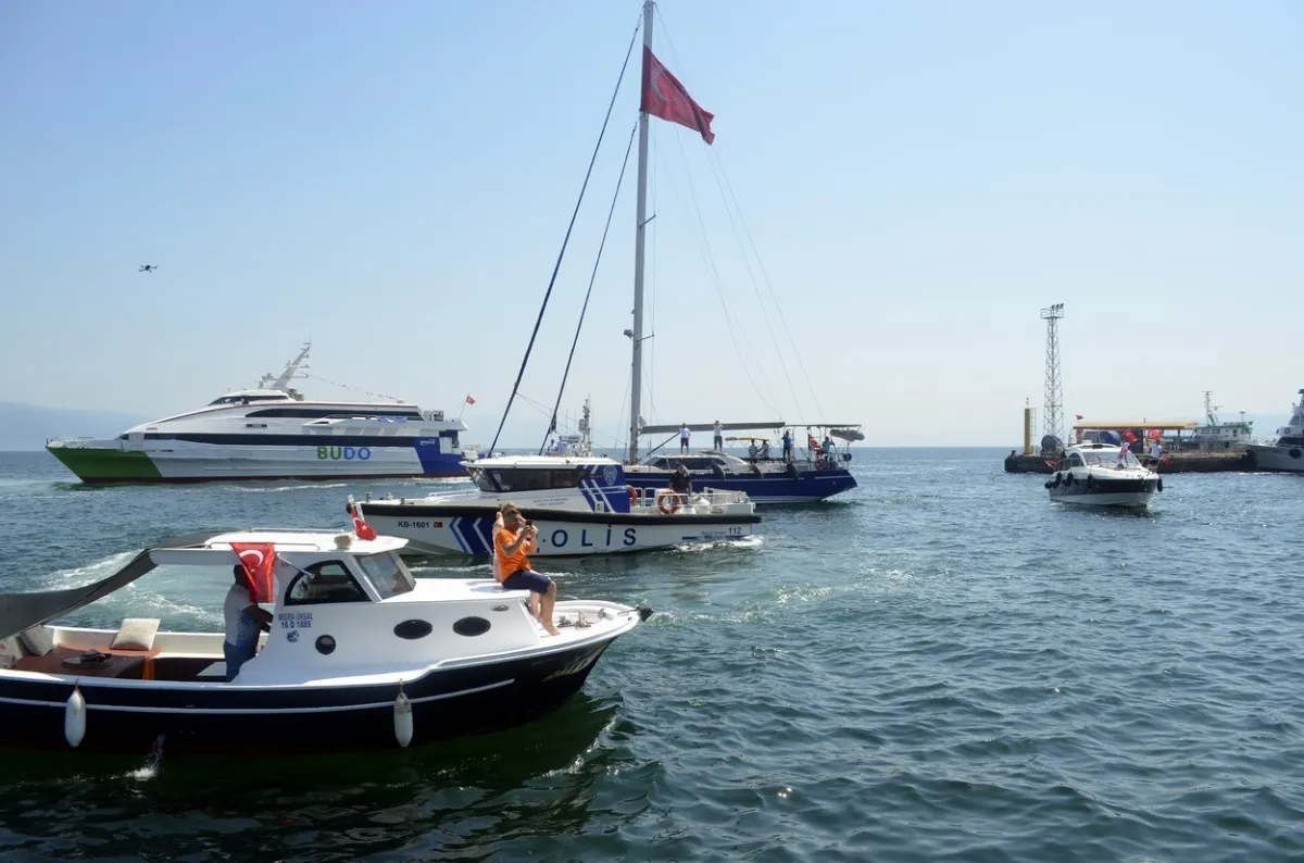 Mudanya’da Denizcilik ve Kabotaj Bayramı’nın teması “Mavi Vatan” oldu