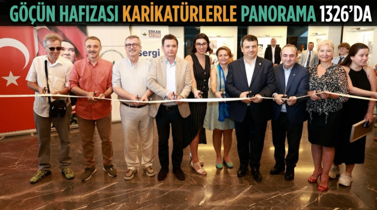 Göçün hafızası karikatürlerle Panorama 1326'da