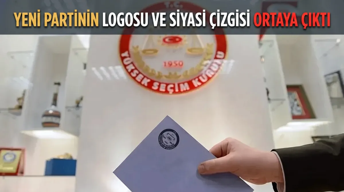Yeni partinin logosu ve siyasi çizgisi ortaya çıktı