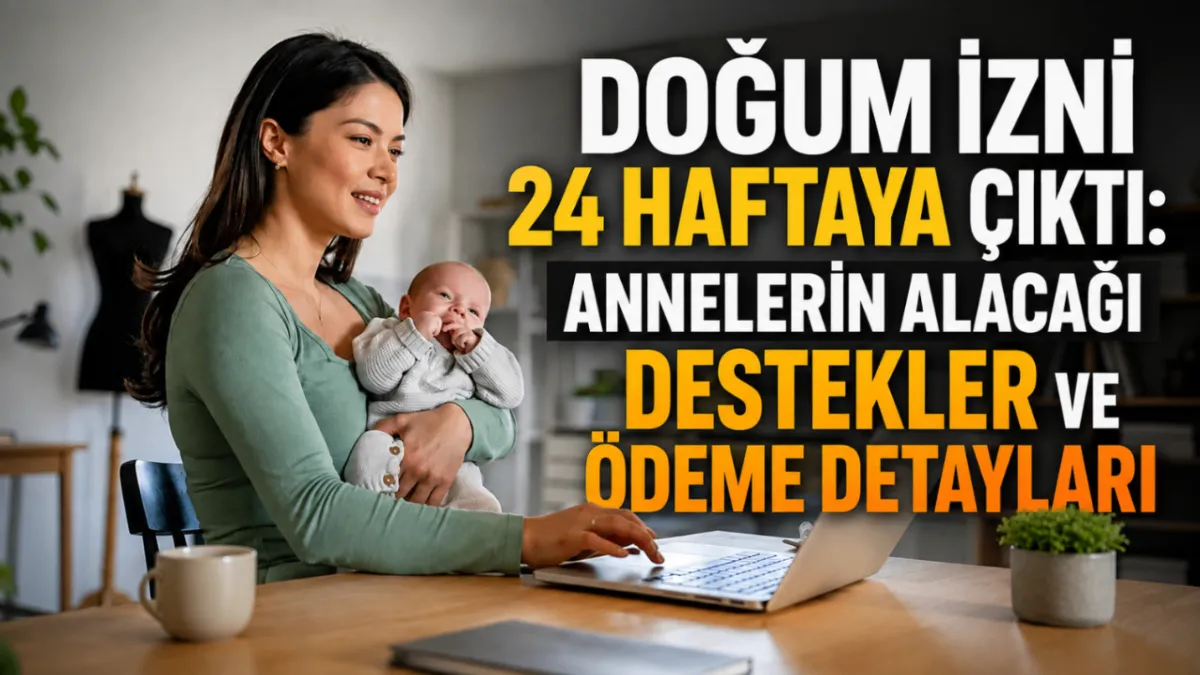 Doğum izni 24 haftaya çıktı: Annelerin alacağı destekler ve ödeme detayları