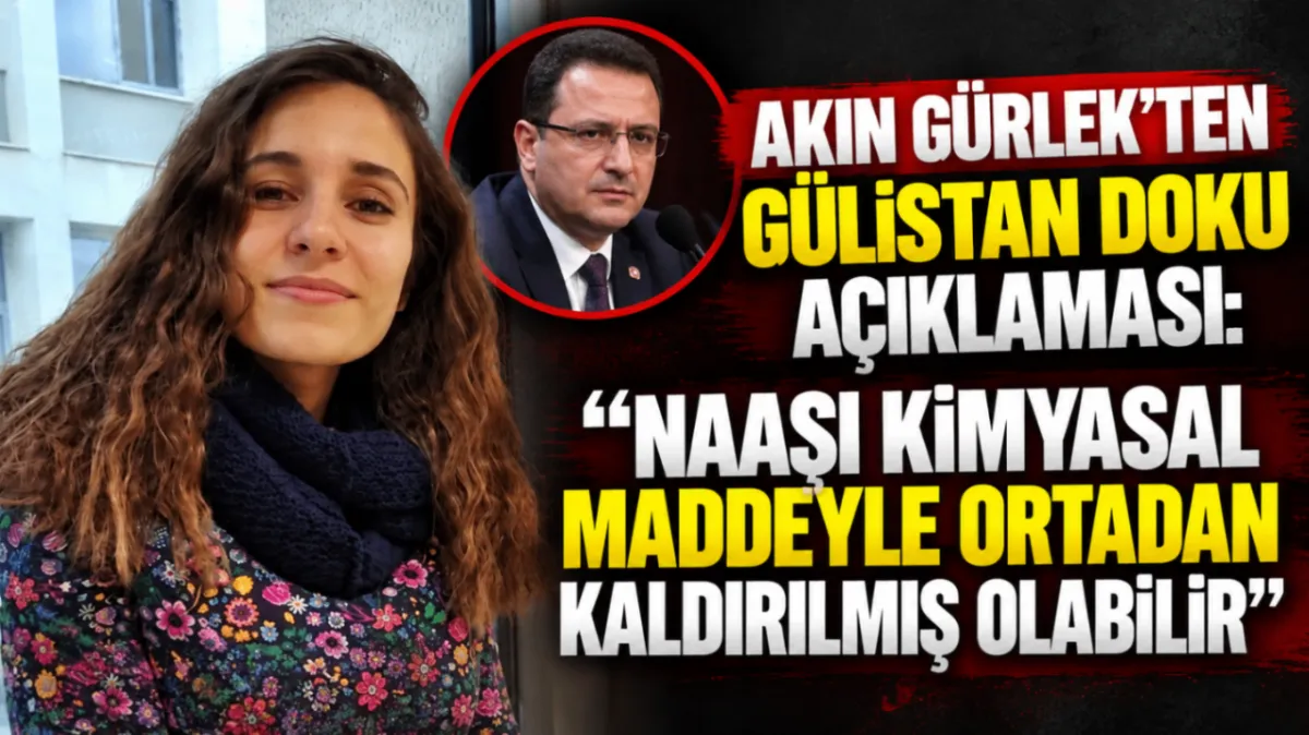 Akın Gürlek’ten Gülistan Doku açıklaması: “Naaşı kimyasal maddeyle ortadan kaldırılmış olabilir”