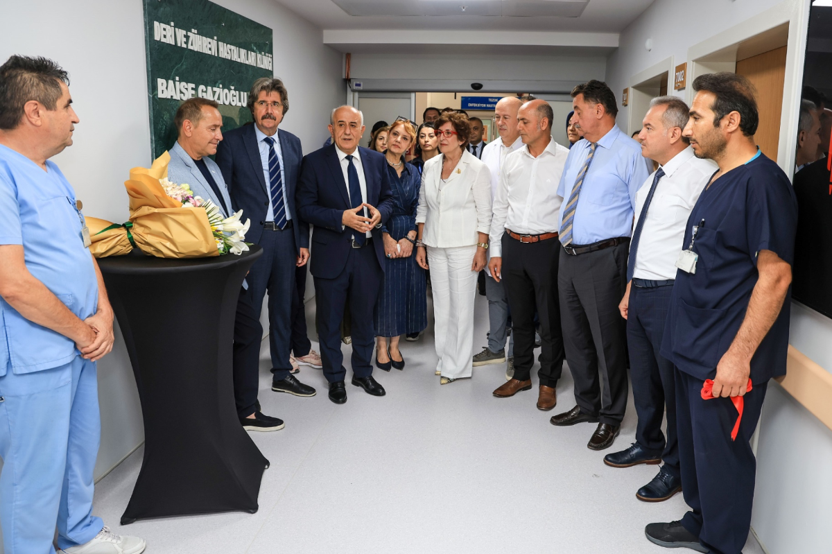 BUÜ'de dermatoloji kliniği yenilendi