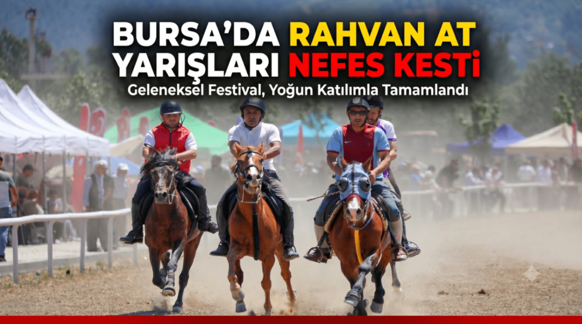Rahvan at yarışları nefes kesti