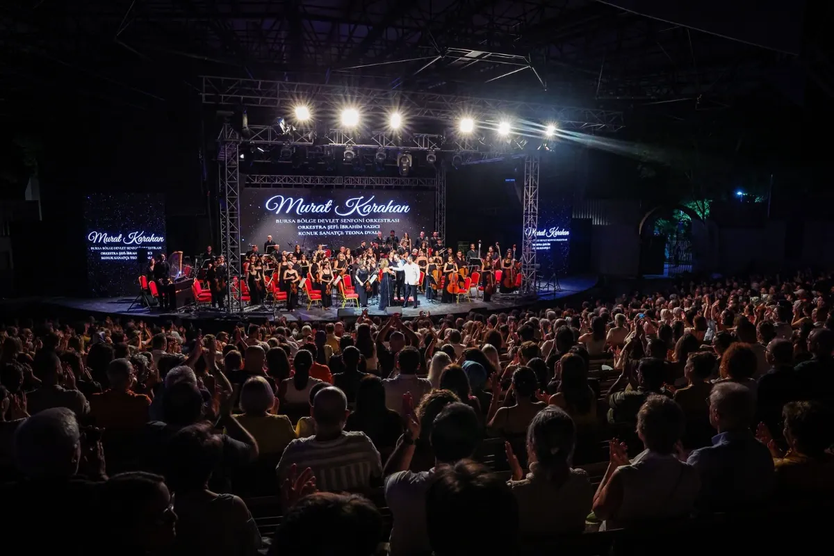 64. Uluslararası Bursa Festivali görkemli konserle başladı!