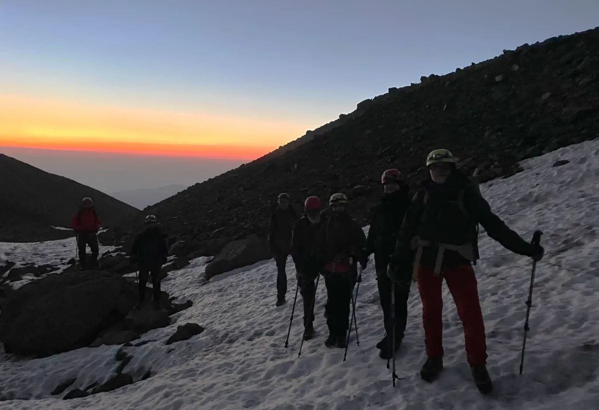 15 Temmuz anısına Erciyes'e tırmandılar