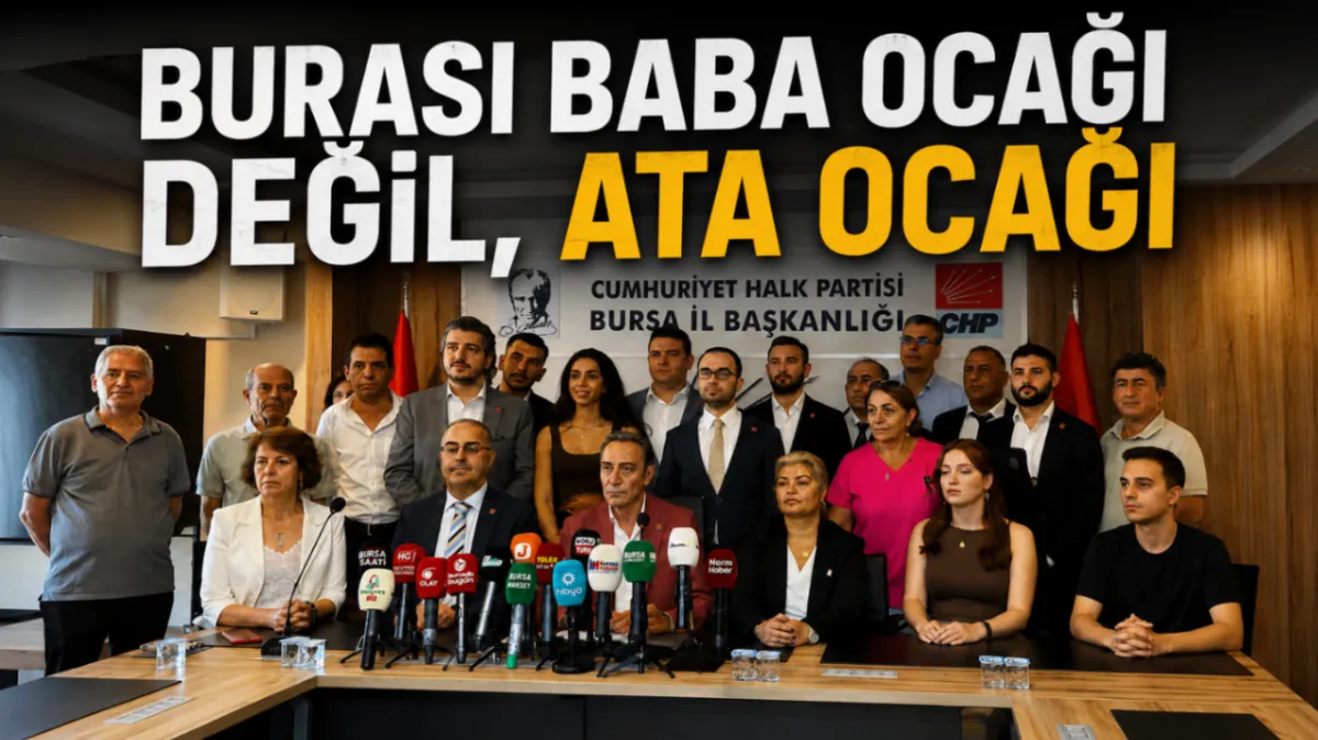 “Burası baba ocağı değil, Ata ocağı”