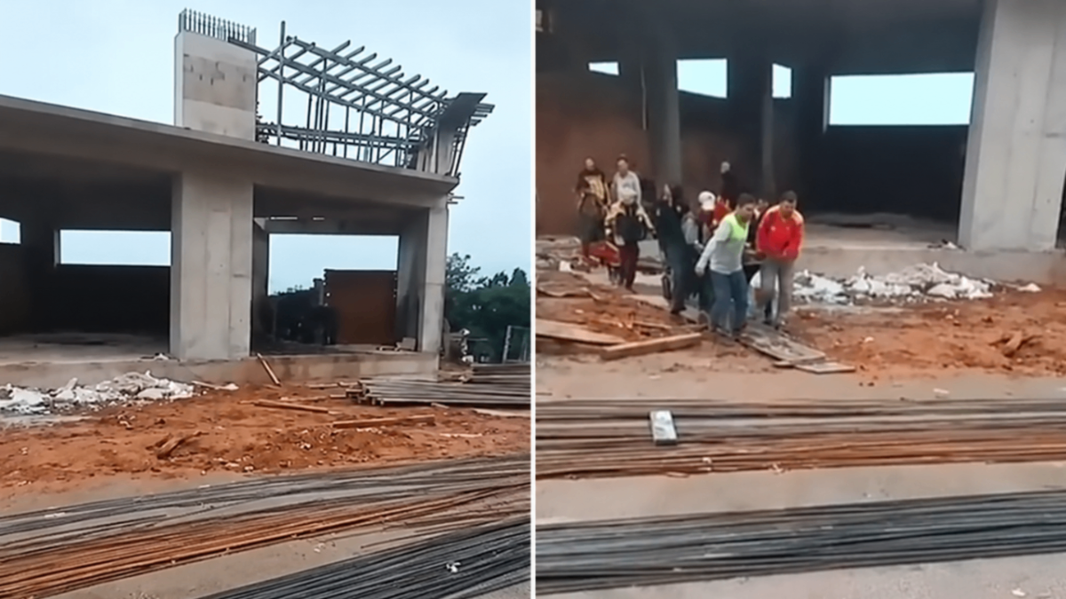 Bursa'da inşaatın ikinci katından düştü! Hastaneye kaldırıldı...