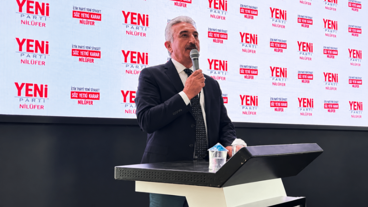 Bursa’da YENİ Parti’de kongre heyecanı! Yeşiltaş adaylığını duyurdu...