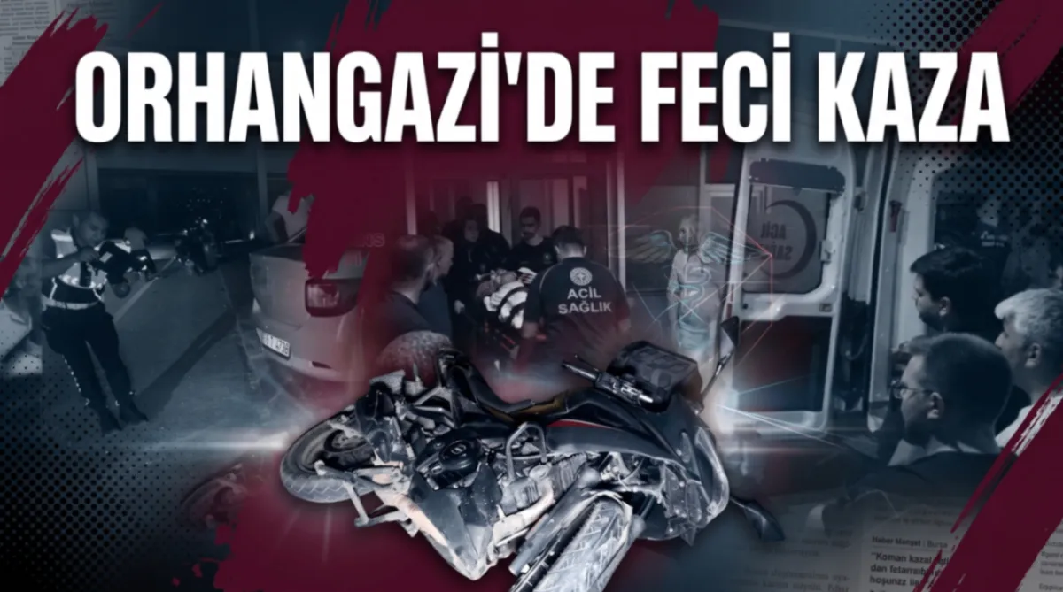 Orhangazi’de feci kaza: İşten eve dönerken ağır yaralandı