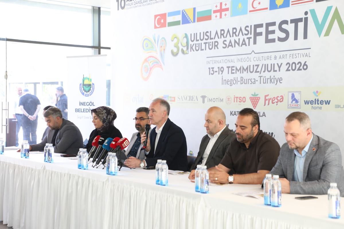 İnegöl'de 39. Uluslararası Kültür Sanat Festivali başlıyor