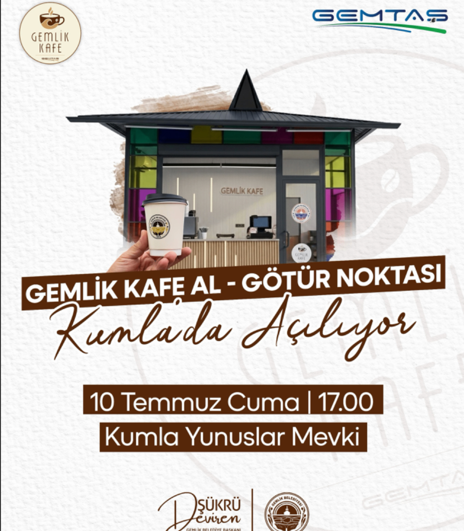 Gemlik Kafe Kumla'da kapılarını açıyor