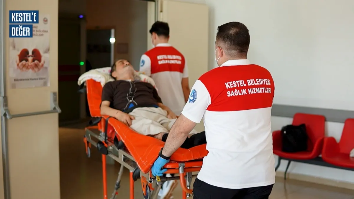 Kestel Belediyesi’nden hastalara ücretsiz nakil desteği