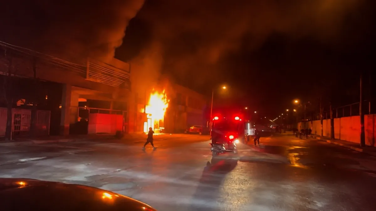 Bursa’da alevlere koştu, hastanelik oldu