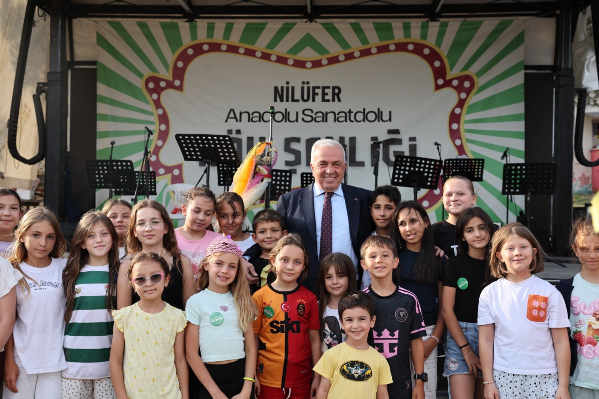 Nilüfer'de çocuklar sanatla buluştu