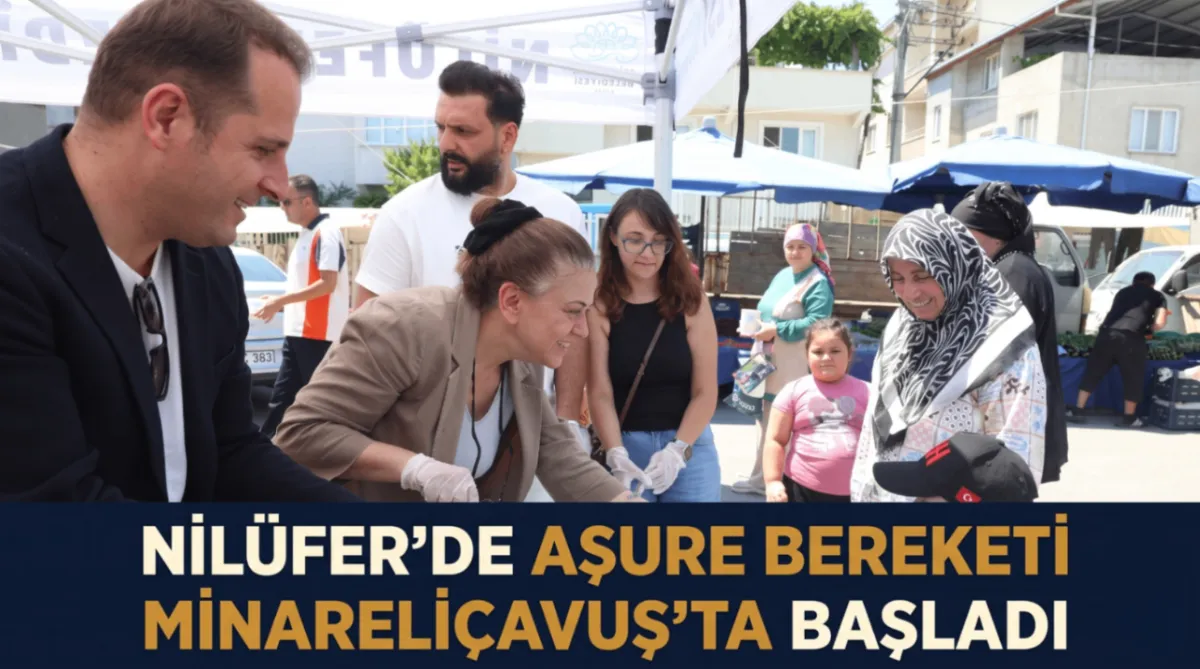 Nilüfer’de aşure bereketi Minareliçavuş’ta başladı