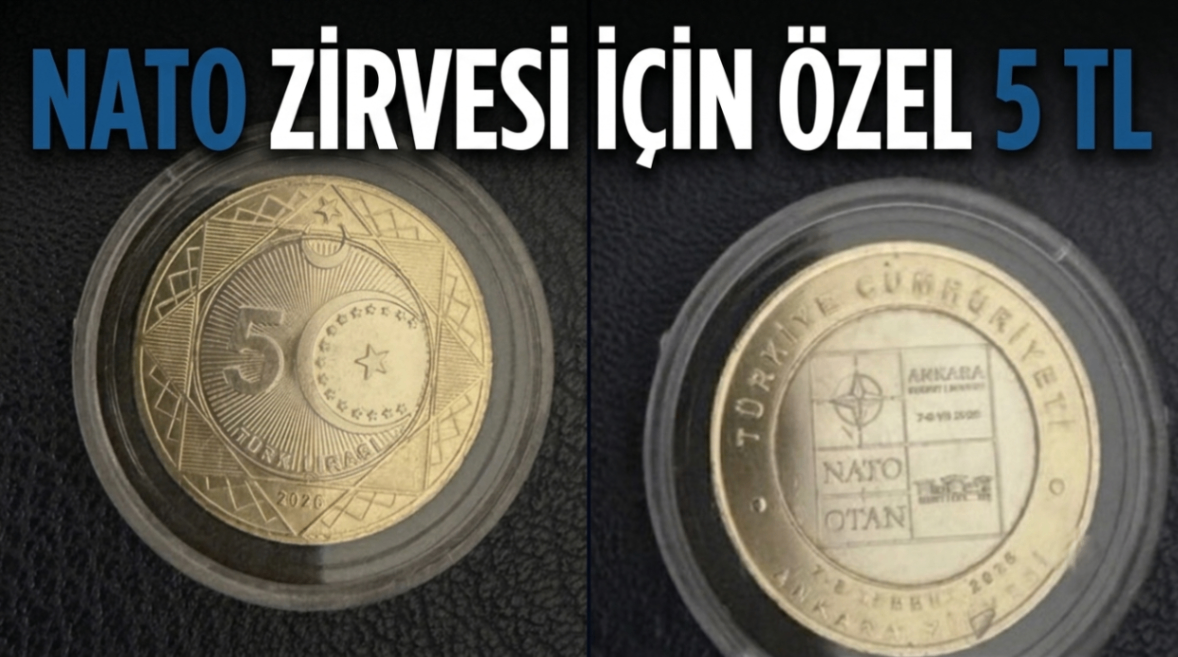 NATO Zirvesi için özel 5 TL