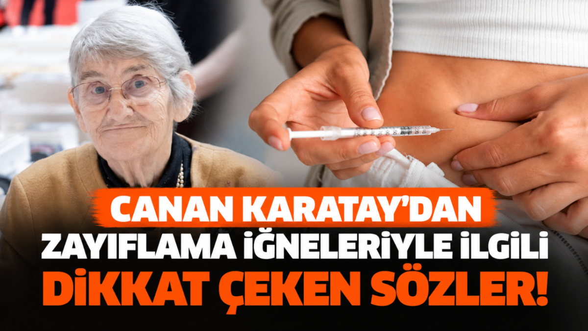Canan Karatay'dan zayıflama iğneleriyle ilgili dikkat çeken sözler!