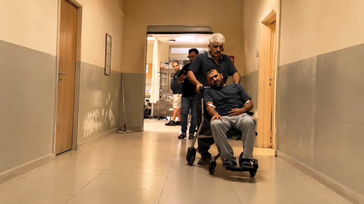 Mobilya fabrikasında feci iş kazası: Çivi işçinin karnına saplandı