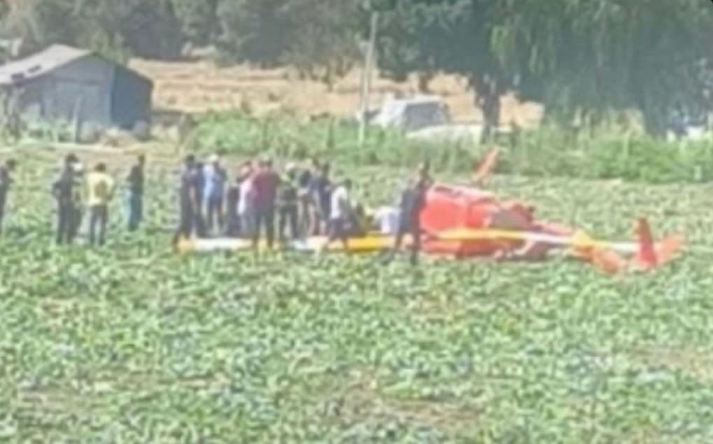 Ankara'da eğitim helikopteri düştü!