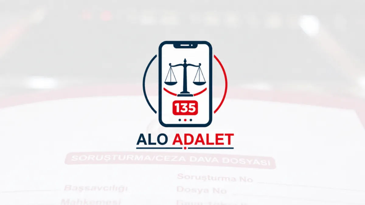Alo Adalet 135 hattı hizmete sunuluyor