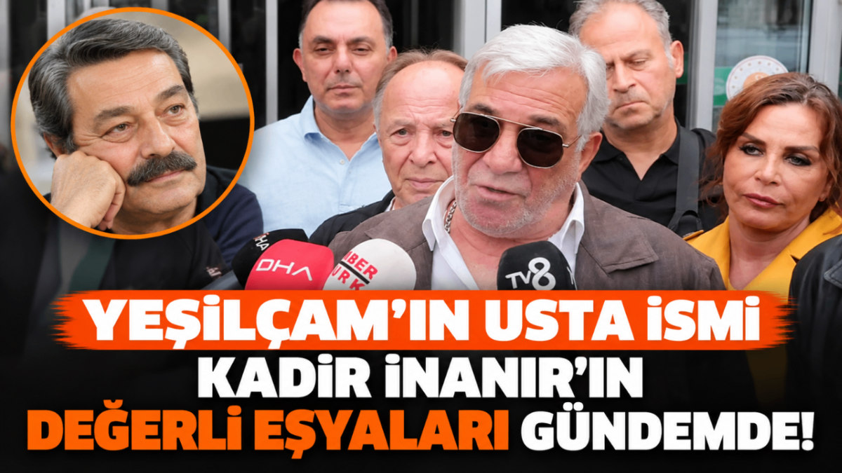 Yeşilçam'ın usta ismi Kadir İnanır'ın değerli eşyaları gündemde!