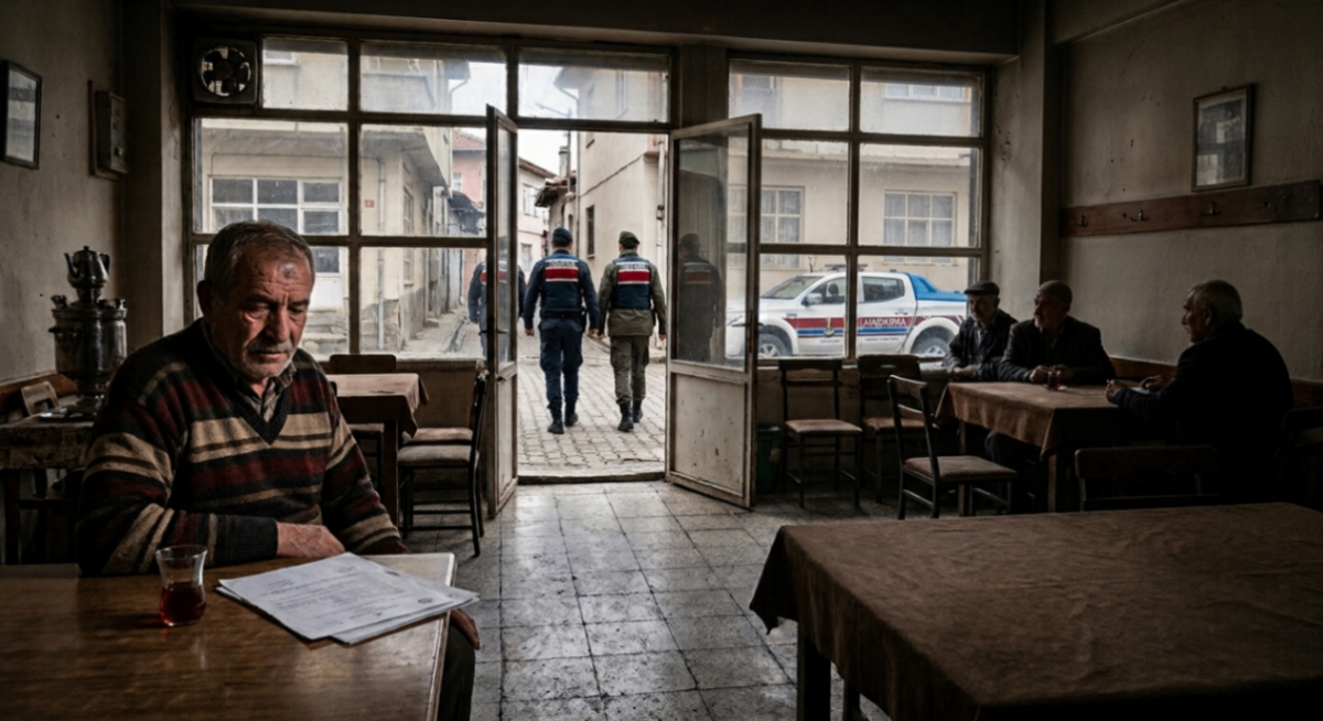 Köy kahvehanesine asılsız ihbar pahalıya patladı