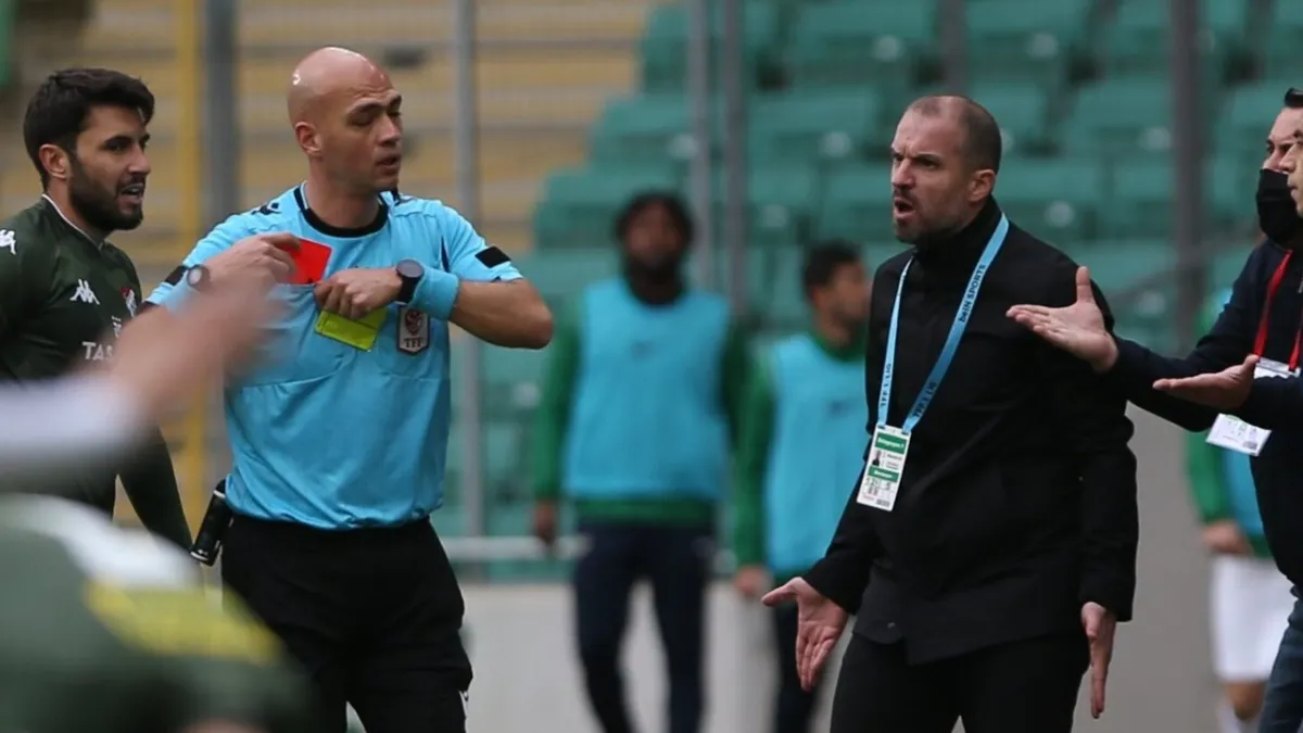 Bursaspor maçının hakemi belli oldu