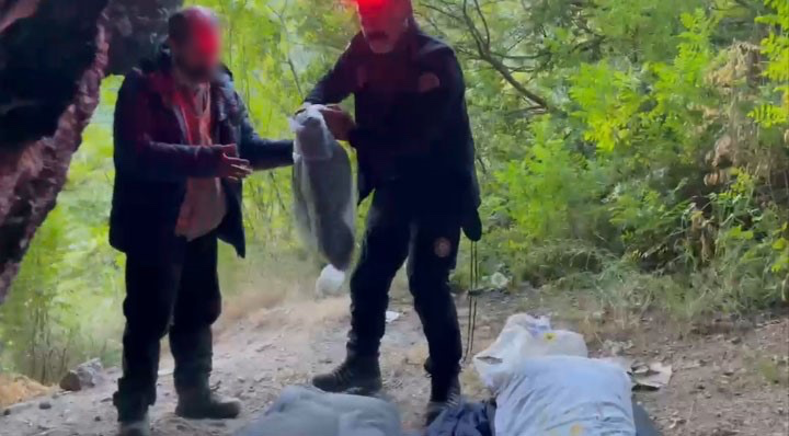 Bursa Uludağ'da mağaraya sığınan yaşlı adam şehre dönmek istemedi!
