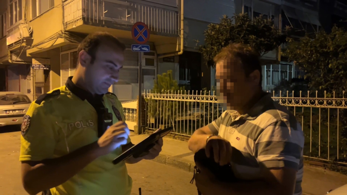 Sigara almaya geldim" dedi, polis kontrolünden kaçamadı