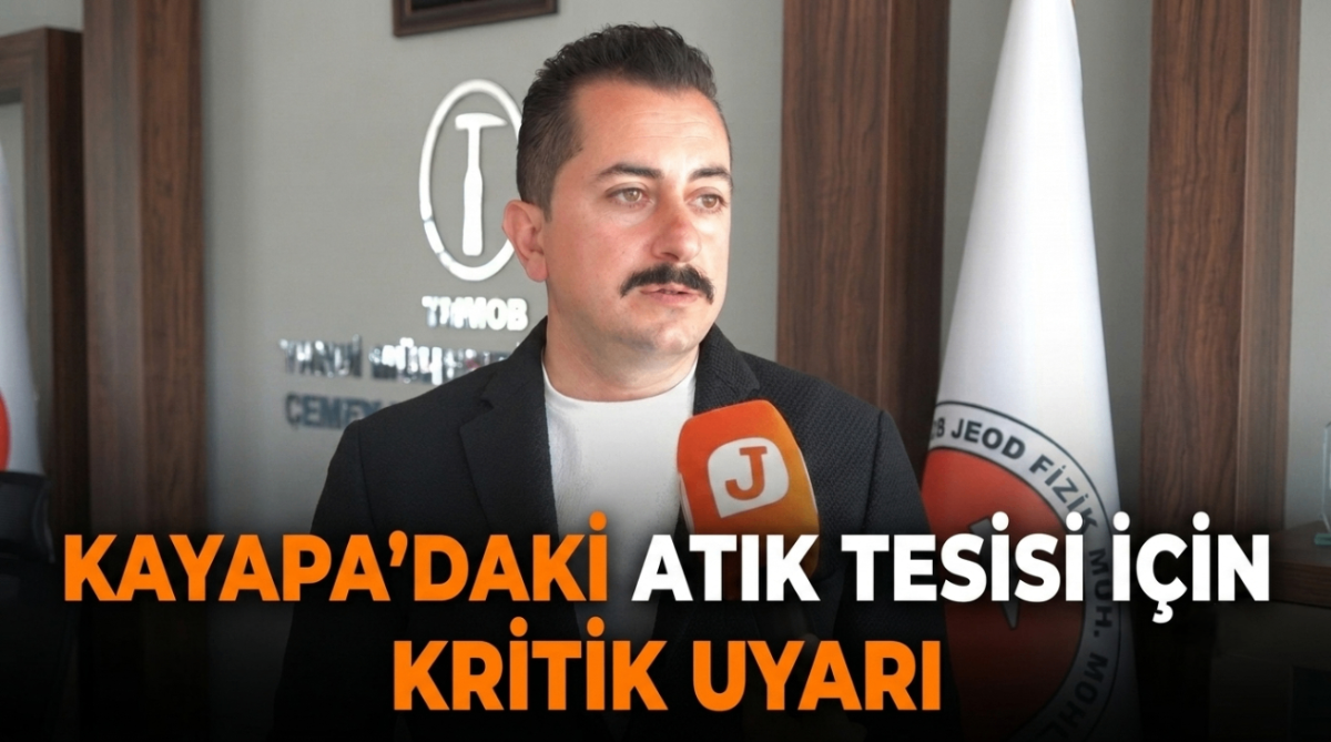 Kayapa'daki Atık Tesisi için kritik uyarı
