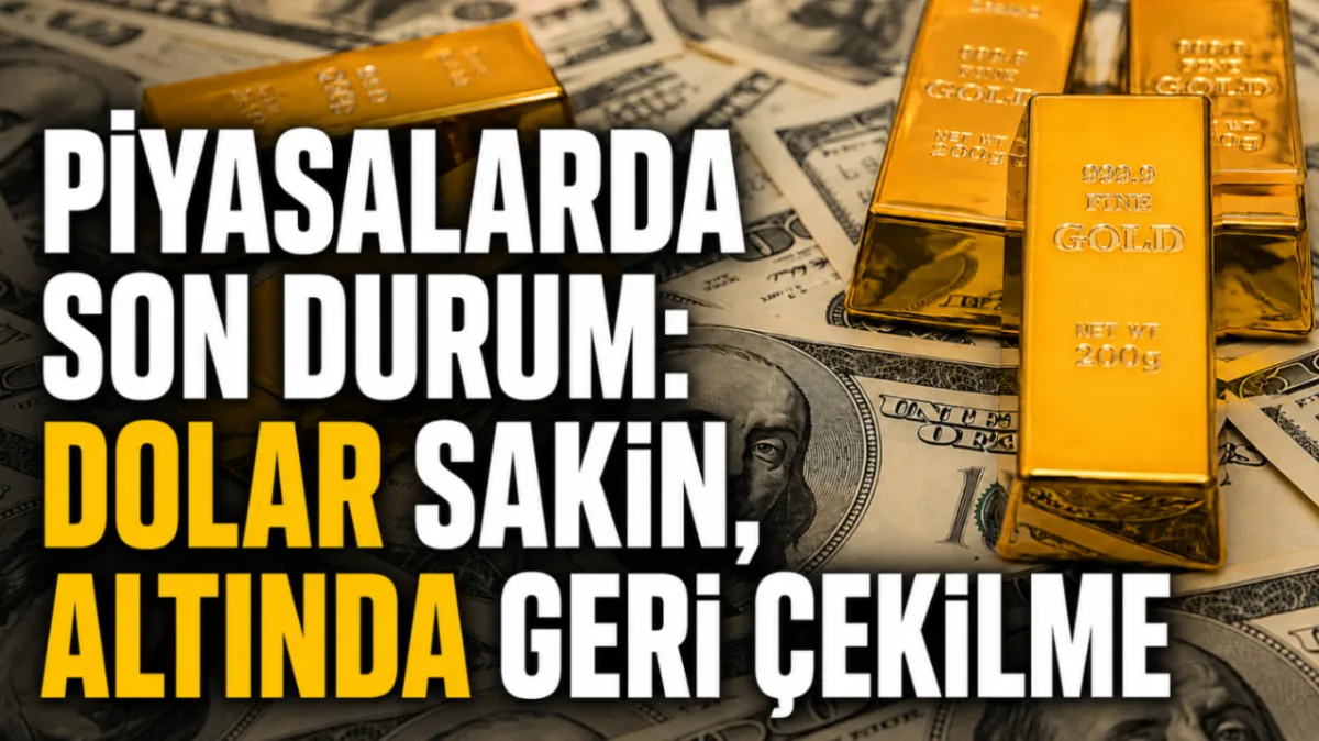 Piyasalarda son durum: Dolar sakin, altında geri çekilme