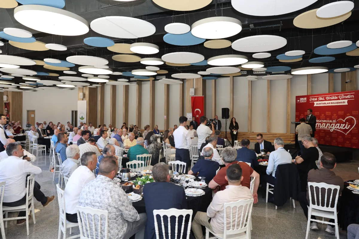 Osmangazi’de muhtarlarla ortak akıl toplantısı