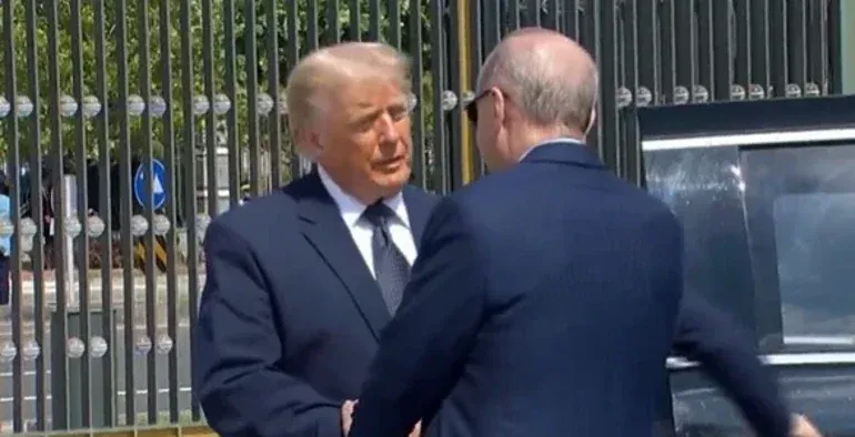 Erdoğan, ABD Başkanı Trump’ı resmi törenle karşıladı