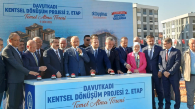 Davutkadı'da kentsel dönüşüm'de ikinci etap başladı!