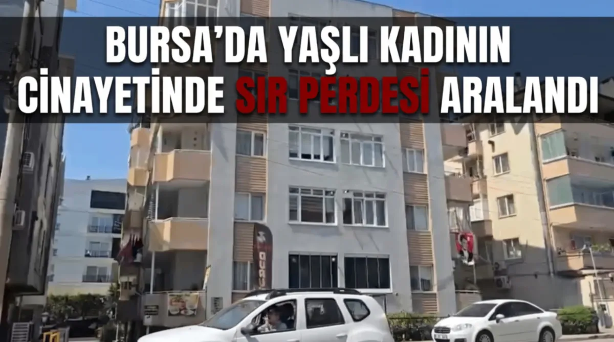 Bursa'da yaşlı kadının cinayetinde sır perdesi aralandı