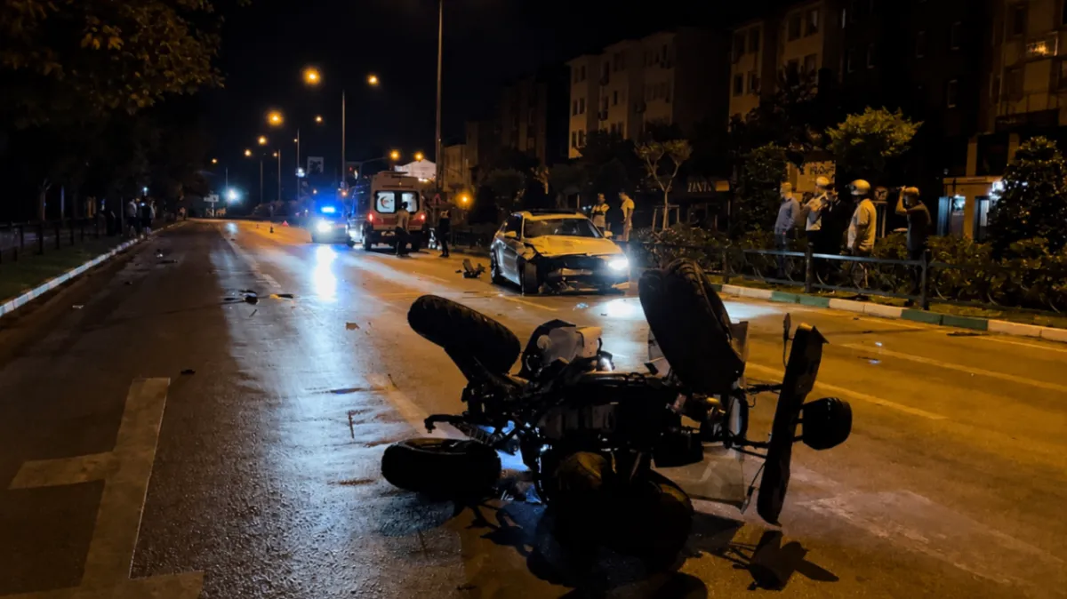 150 kilometre hızla geldi, ATV’yi biçti: 1 ölü