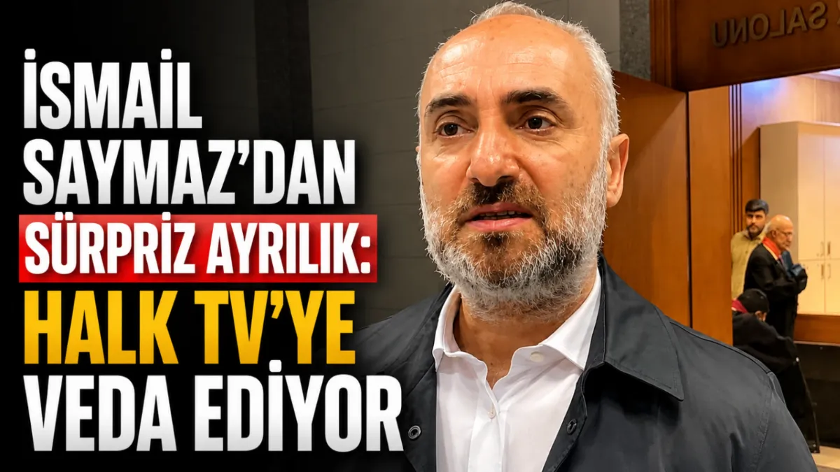 İsmail Saymaz’dan sürpriz ayrılık: Halk TV’ye veda ediyor